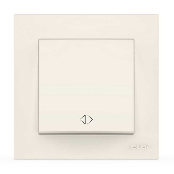 Выключатель ELBI VEGA белый 1-кл промежуточный ( 510-010200-214 )