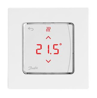 Терморегулятор Danfoss 088U1082 Icon RT IR з інфрачервоним датчиком (2xAA бездротовий) - фото №1