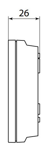 Терморегулятор Danfoss 088U1082 Icon RT IR з інфрачервоним датчиком (2xAA бездротовий) - фото №3