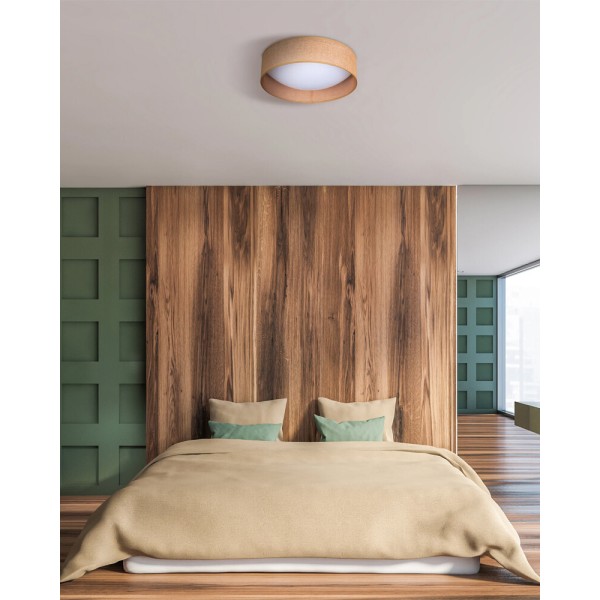 Світильник стельовий Goldlux 334213 Tuluza LED 1x24W 4000K 2600Lm IP20 бежевий - фото №1