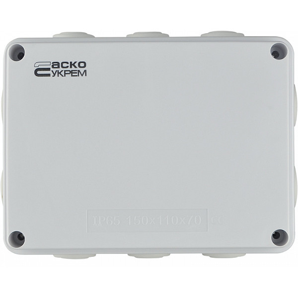 Розподільча коробка Аско-Укрем (TY-RA) 150x110x70мм (A0150170019) - фото №2