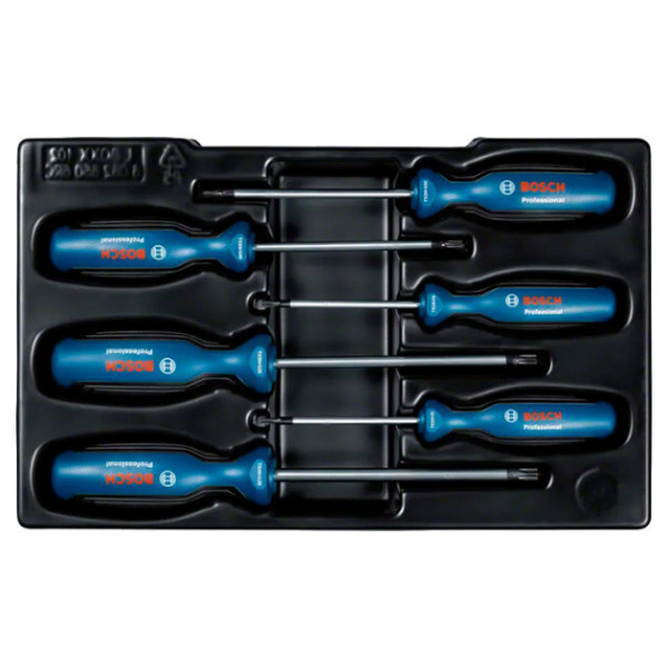 Набор отверток Bosch Torx 6шт (1600A01V09) - фото №3