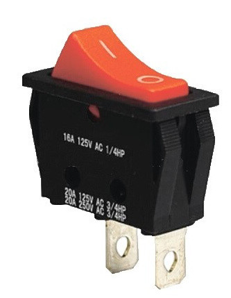 Переключатель TNSy KCD3-101 R/B красный (TNSy5500826)