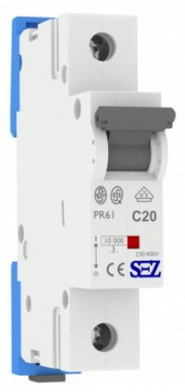 Однополюсный автомат SEZ 61 C 20A (PR61C20А)