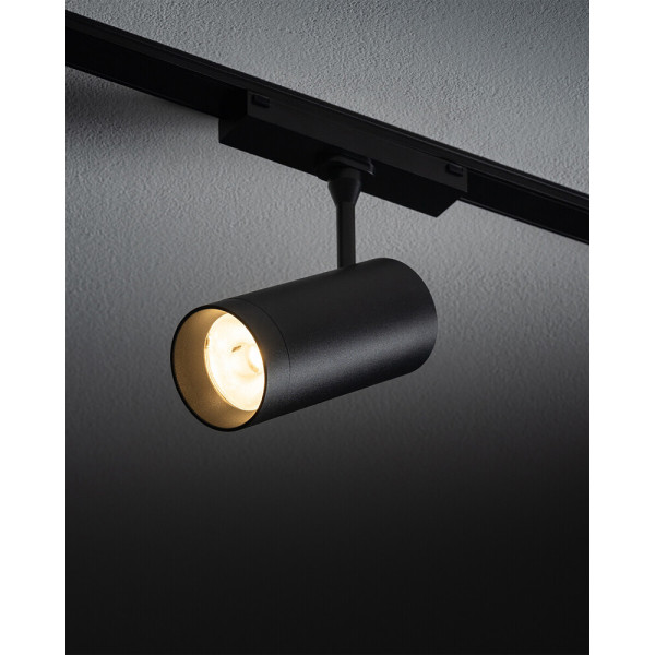 Магнітний трековий світильник Nowodvorski 11342 UT-LVM Spot LED 1x12W 4000K 1200Lm IP20 чорний - фото №1