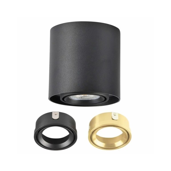 Точечный светильник Goldlux 325372 Xeno GU10 1x10W IP20 черный - фото №3