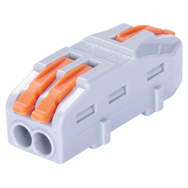 Самозажимной клеммник E.Next e.lc.pro.aw.uni.pl.1-2 соединительный универсальный (p0660012) - фото №1