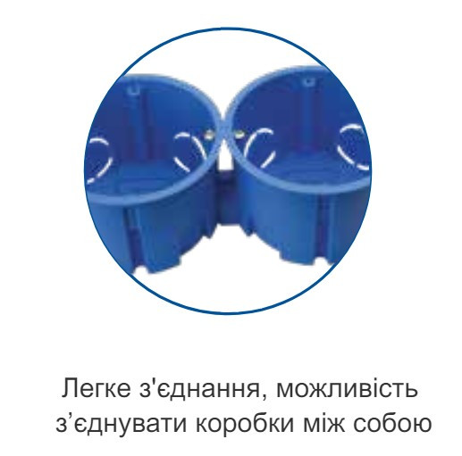 Установочная коробка Аско-Укрем КМ 01 ᴓ65мм - фото №4