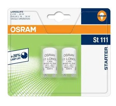 Стартер Osram ST 111 LL/220-240 10хBLI2 - фото №2