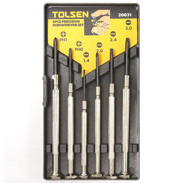 Набор мини-отверток Tolsen (20031) (6шт) - фото №2