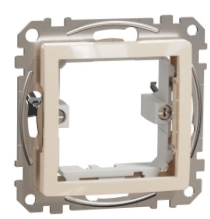 Рамка-адаптер для изделий 45х45мм Schneider Electric Sedna Design & Elements для Unica New бежевая SDD112905