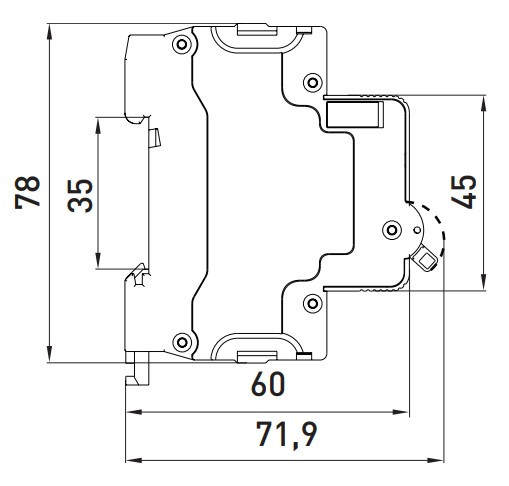 Модульный автоматический выключатель E.Next e.mcb.stand.60.3.C28 3р 28А C (s002163) - фото №6