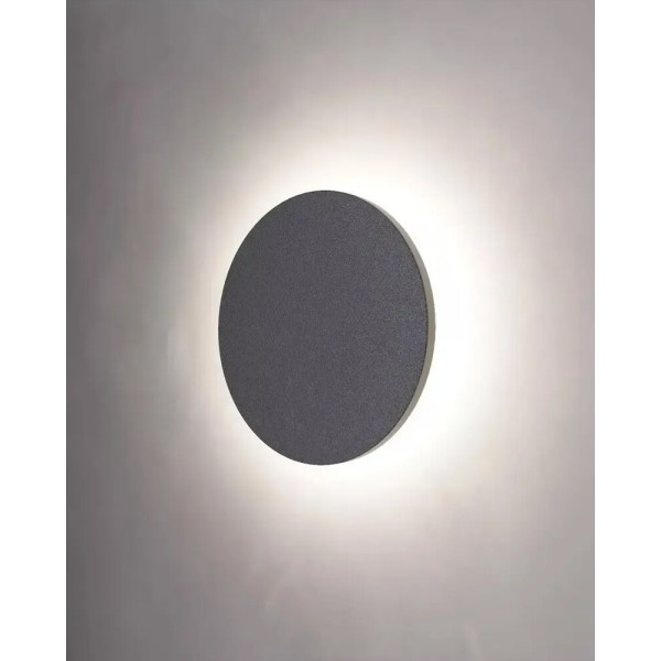 Уличный светильник MJ-Light 17013 Moon LED 1x9W 4000K 720Lm IP54 черный - фото №1