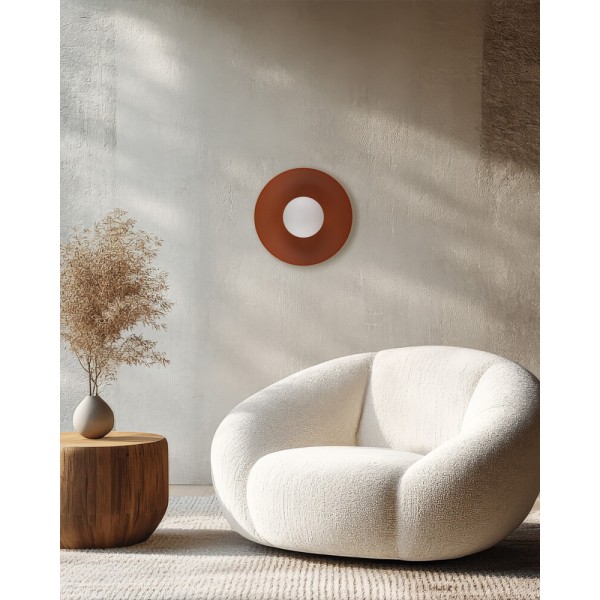 Бра, настінний світильник TK Lighting 10937 Slate G9 1x8W IP20 цегляний - фото №1