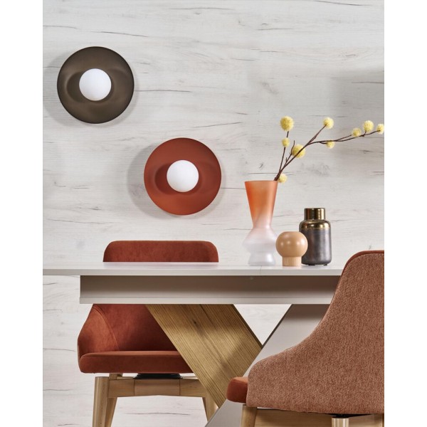 Бра, настінний світильник TK Lighting 10937 Slate G9 1x8W IP20 цегляний - фото №3