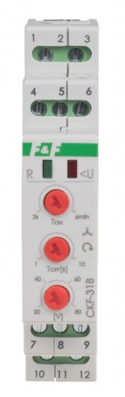Реле обриву та чергування фаз F&F CKF-318 3х400В+N 2х8А - фото №1