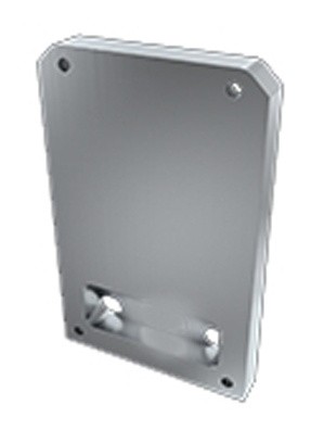 Заглушка Lumines для типу TALIA M2 без отвору срібло