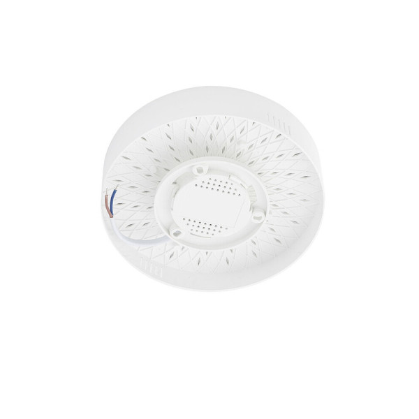 Світильник стельовий Nowodvorski 10403 Lid Round Led 1x25W 3000K 1900Lm IP20 Білий - фото №1