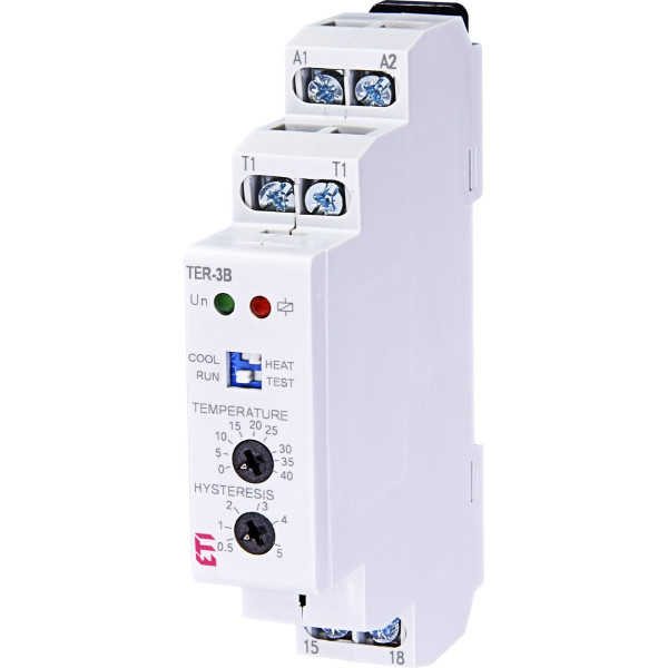 Термореле ETI 002471813 TER-3 В (0...+40) 24-240 AC/DC (1x16A AC1)