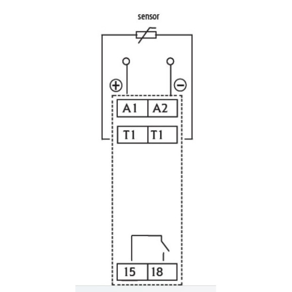 Термореле ETI 002471813 TER-3 В (0...+40) 24-240 AC/DC (1x16A AC1) - фото №3