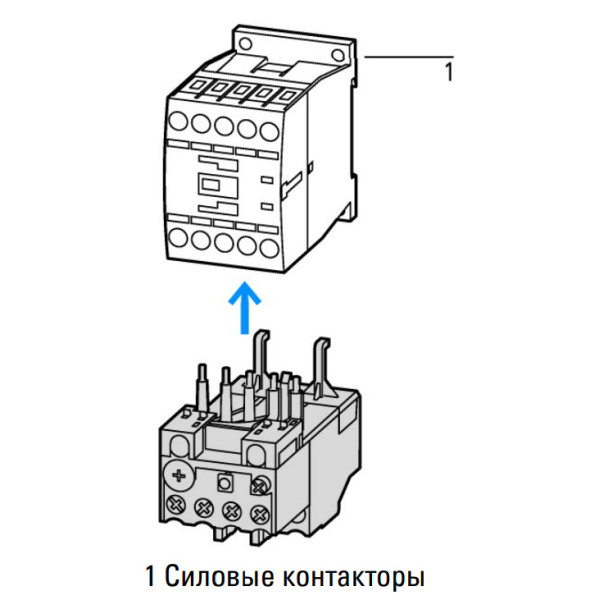 Тепловое реле Eaton Moeller ZB12-2,4 - фото №4