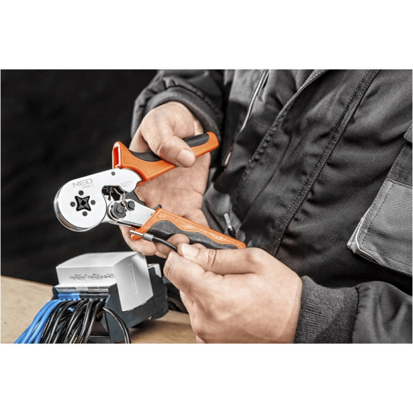 Кримпер Neo Tools 01-507 для обтиску втулкових наконечників - фото №2