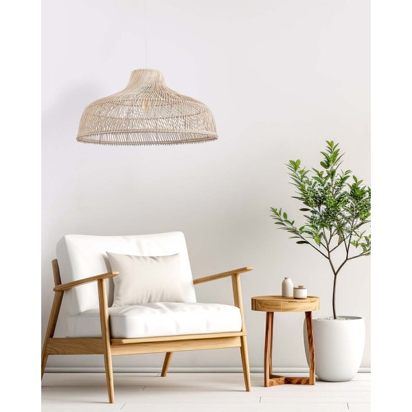 Подвесной светильник, люстра Goldlux 331137 Cuba E27 1x20W IP20 бежевый - фото №2