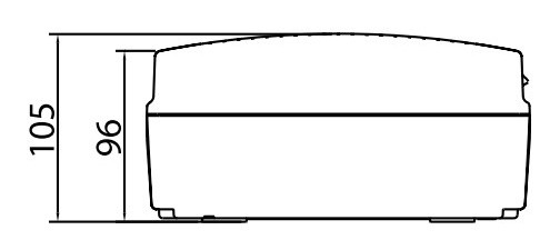 Щит встраиваемый DKC Ram Base на 8 модулей с дверцей RAL9016 - фото №4