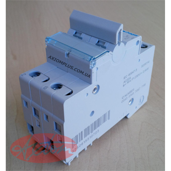 Перемикач Hager SFB216 I-0-II 2P 16А/230В 2м - фото №2