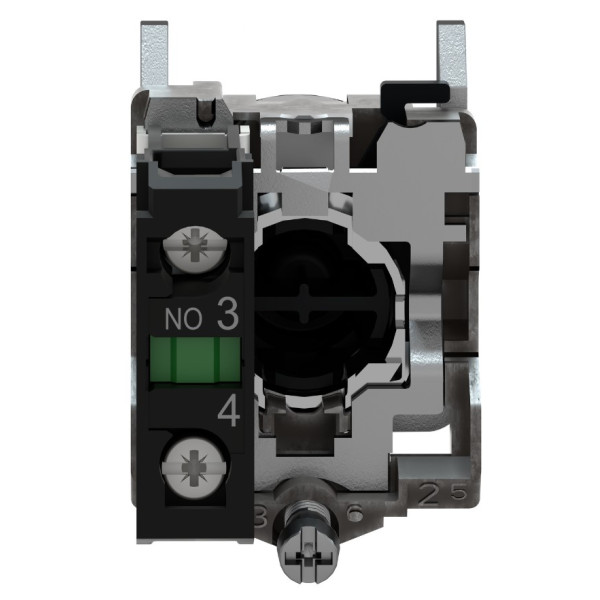 Металева кнопка Schneider Electric XB4BA61 Harmony XB4 синя - фото №2