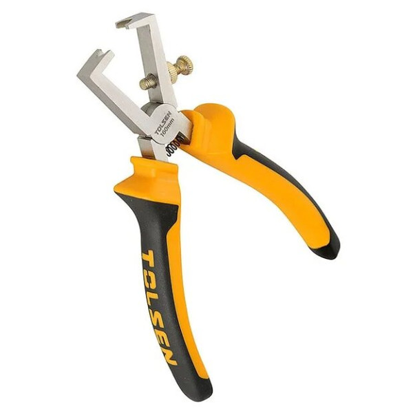 Кліщі для зняття ізоляції Tolsen (10013) 160мм - фото №1