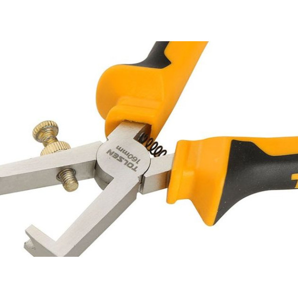 Кліщі для зняття ізоляції Tolsen (10013) 160мм - фото №2