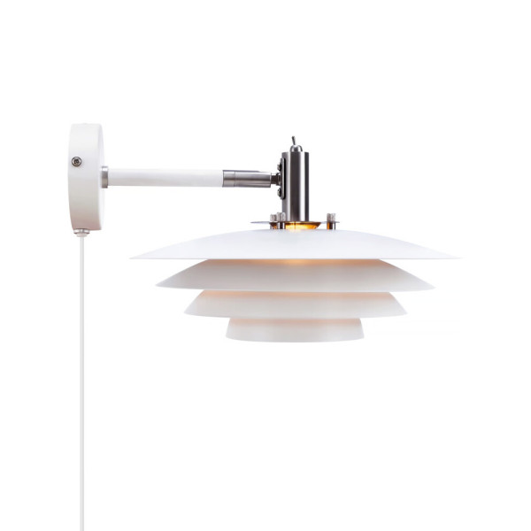 Бра, настенный светильник Nordlux 2213471001 Bretagne G9 1x25W IP20 белый - фото №2