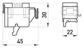 Дополнительный контакт E.Next e.industrial.ukm.100.F (i0030002) - фото №1