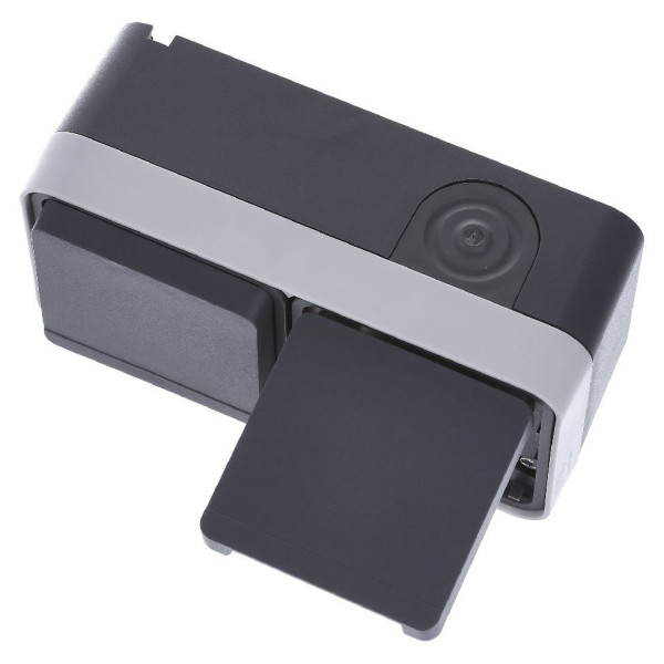 Розетка двойная с з/к и крышкой Berker W.1 - фото №5