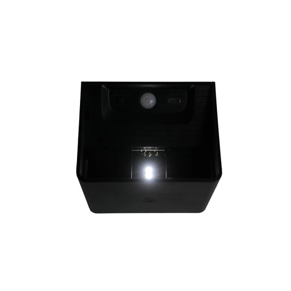 Бра, настінний світильник з датчиком руху Goldlux 331434 Miri LED 1x2.5W 3000K/4000K/6400K 150Lm IP20 чорний - фото №3