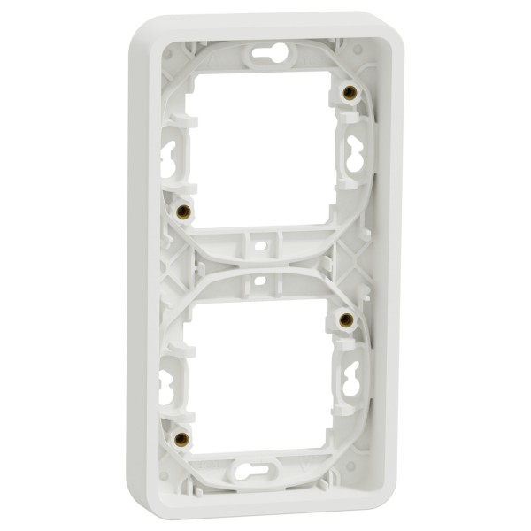 Вертикальна 2-постова рамка Schneider Electric MUR39151 IP55 (біла)