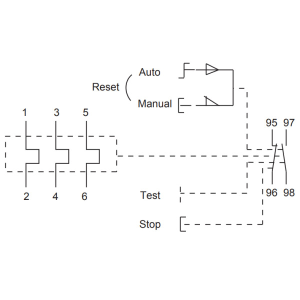 Тепловое реле NOARK Ex9R38B 3Р 38A (110338) - фото №1