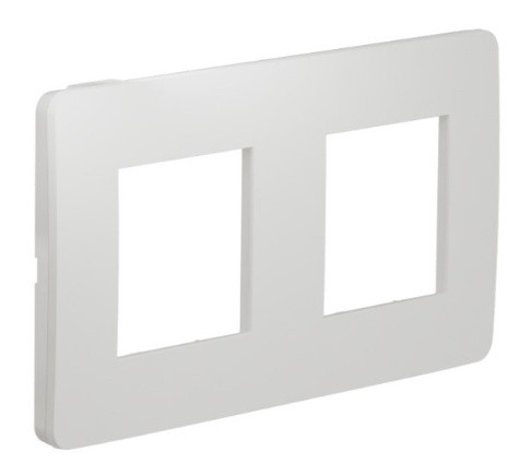 Двопостова рамка Schneider Electric NU280418 (білий/білий) - фото №1