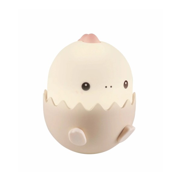 Ночник Динозаврик розовый, настольная лампа с аккумулятором Goldlux 326973 Baby Dino LED 1x0.75W 3000K+RGB IP20 - фото №2