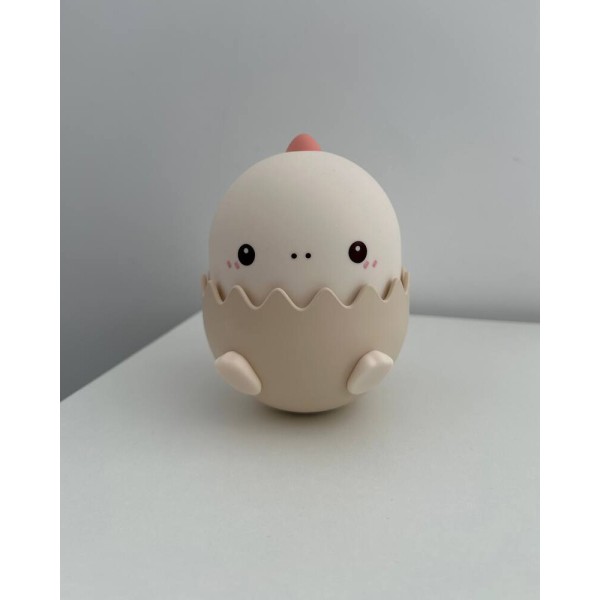 Ночник Динозаврик розовый, настольная лампа с аккумулятором Goldlux 326973 Baby Dino LED 1x0.75W 3000K+RGB IP20 - фото №4