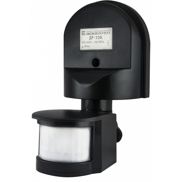 Датчик движения Аско-Укрем ДР-10А черный (A0220010019) - фото №3