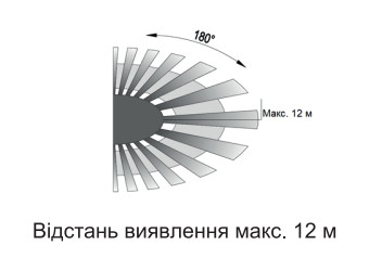 Датчик движения Аско-Укрем ДР-10А черный (A0220010019) - фото №6