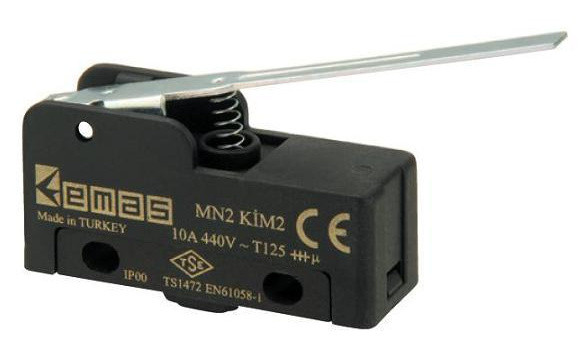 Конечный мини выключатель под пайку EMAS MN2KIM2