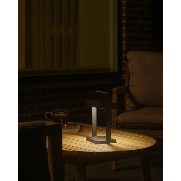 Вуличний світильник на сонячній батареї Nordlux 2418035003 Saulio LED 1x3.5W 3000K 200Lm IP44 чорний - фото №1