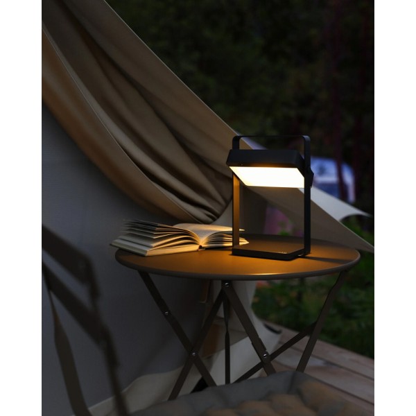 Вуличний світильник на сонячній батареї Nordlux 2418035003 Saulio LED 1x3.5W 3000K 200Lm IP44 чорний - фото №2