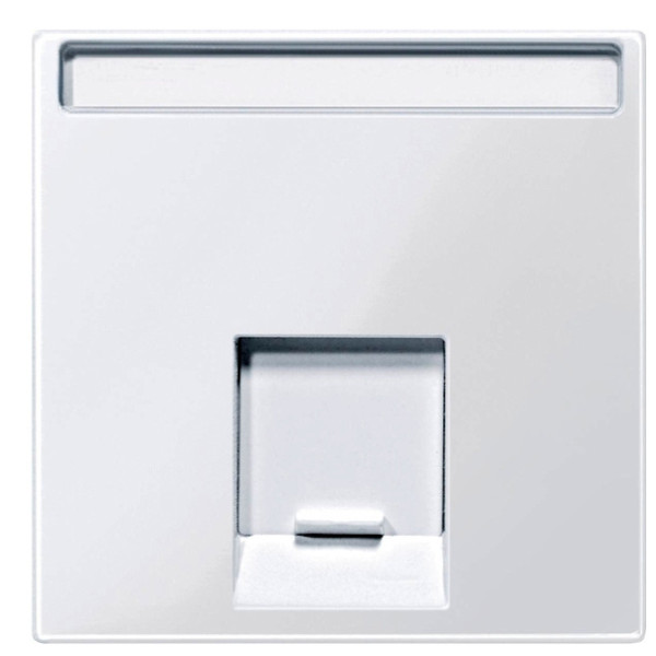 Центральная панель компьютерной розетки белый Merten, MTN469825