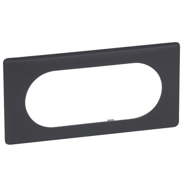 Рамка Legrand Celiane (066745) 4/5М (черный перкаль)