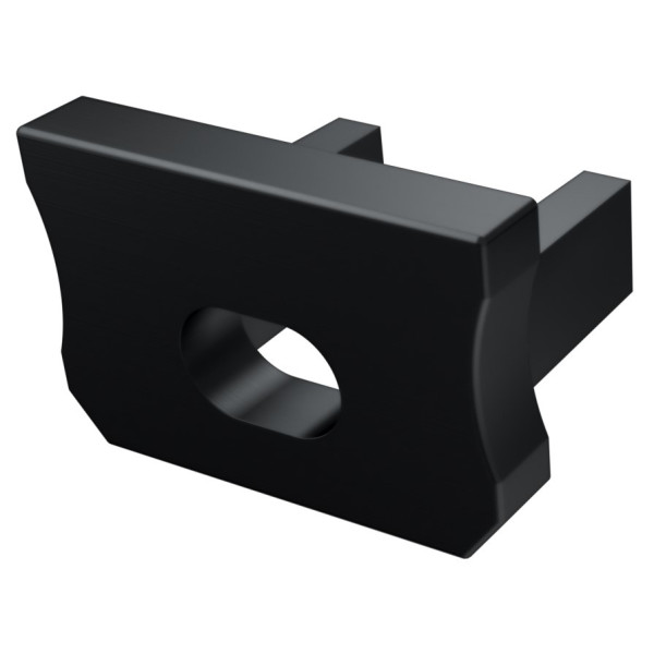 Заглушка Lumines для типа X с отверстием чёрный