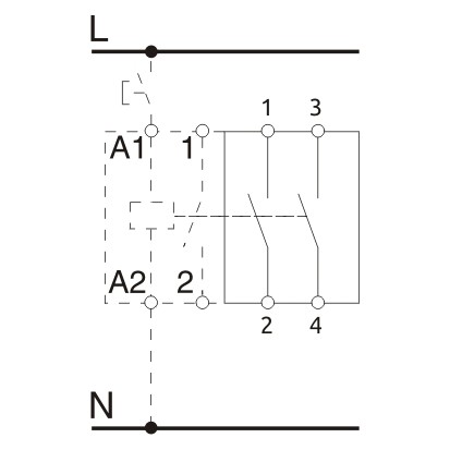 Додатковий контакт Promfactor MF/AX 2NO для MCF3 - фото №2